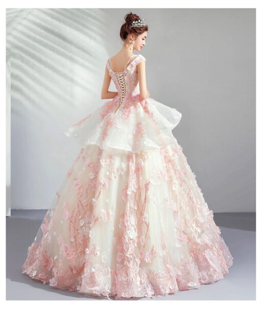 pink ball gown 975-07