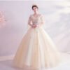 champagne ball gown 992-04