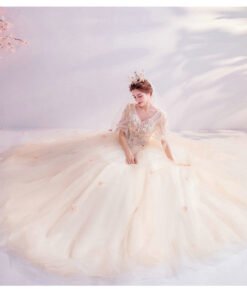 champagne ball gown 992-05