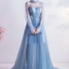 light blue formal dress 995-02