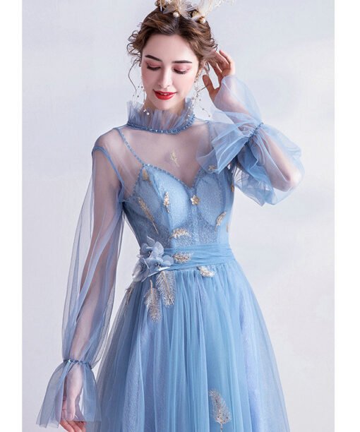 light blue formal dress 995-05