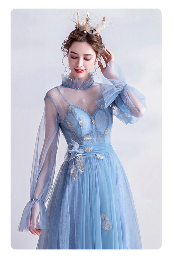light blue formal dress 995-05