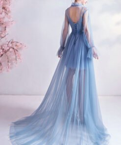 light blue formal dress 995-06