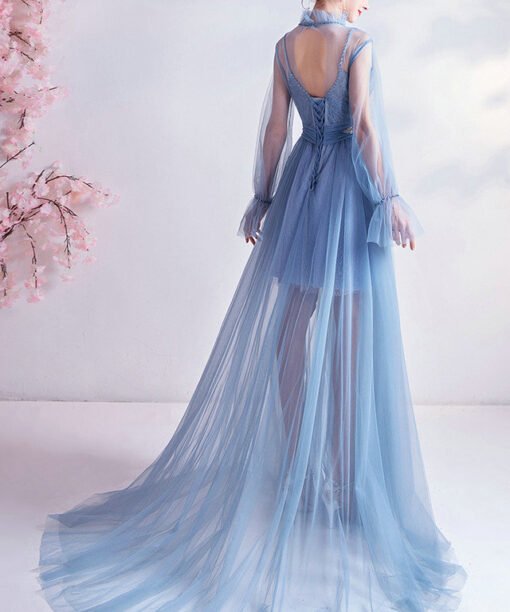 light blue formal dress 995-06