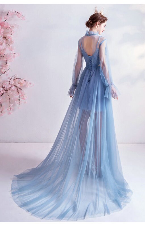 light blue formal dress 995-06