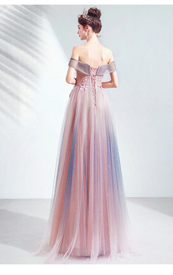 purple evening gown 983-04