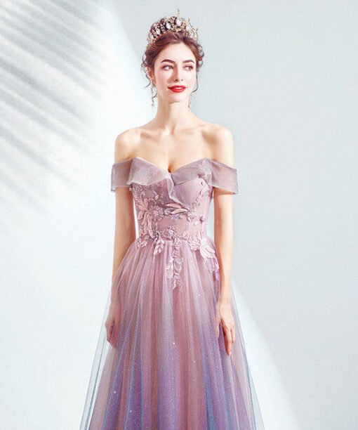 purple evening gown 983-05