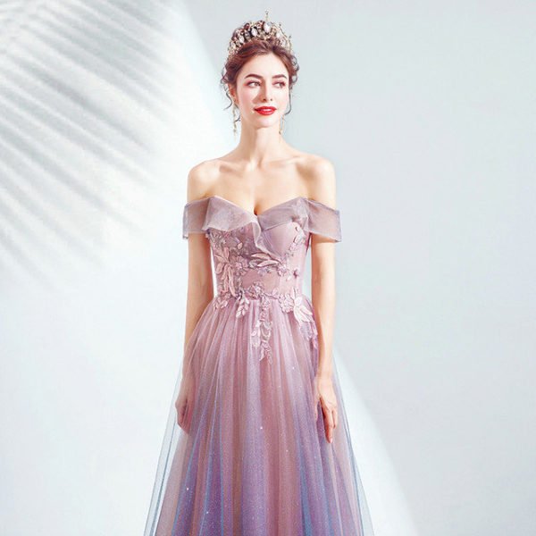 purple evening gown 983-05