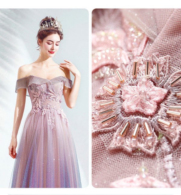 purple evening gown 983-07