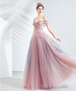 purple evening gown 983-08