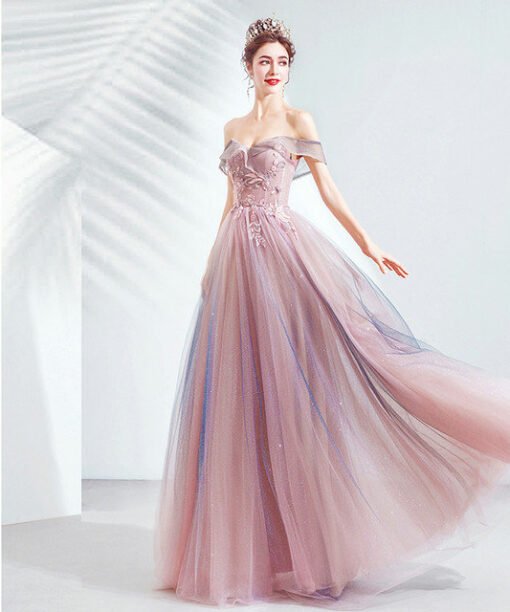 purple evening gown 983-08