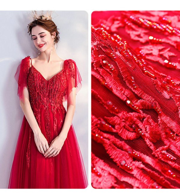 red prom gown 985-06