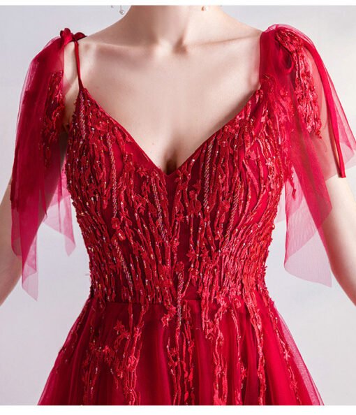 red prom gown 985-07