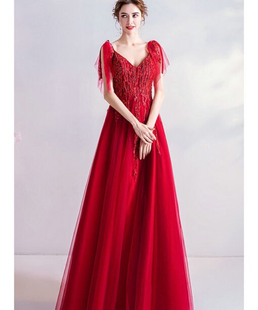 red prom gown 985-10