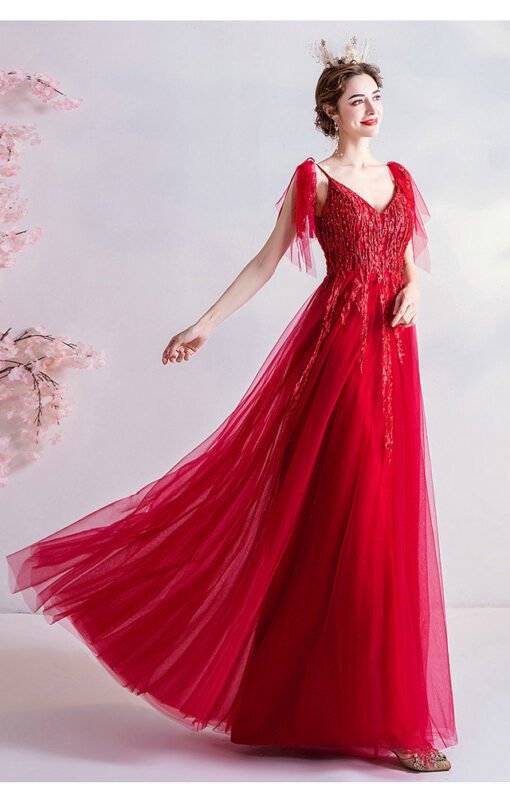 red prom gown 985-11