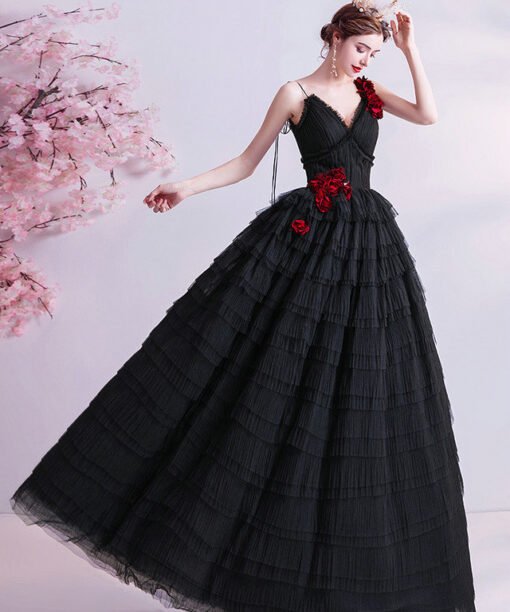 black ball gown 1000-05