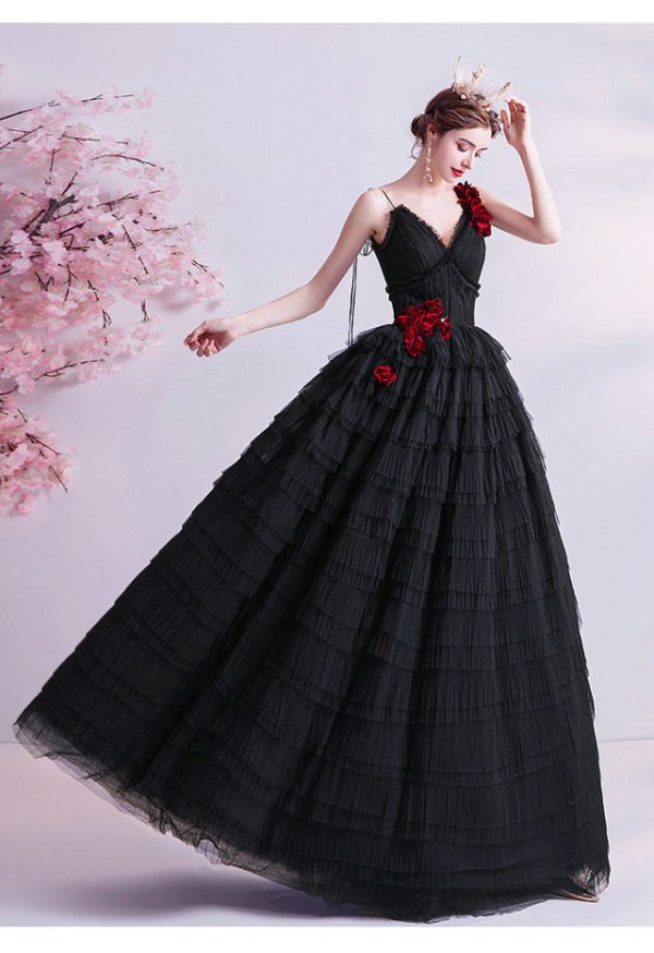 black ball gown 1000-05