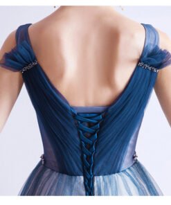 blue and pink prom dress 1001-03