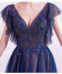 blue bridesmaid dress 1020-004