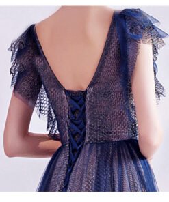 blue bridesmaid dress 1020-008