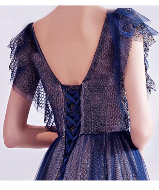 blue bridesmaid dress 1020-008