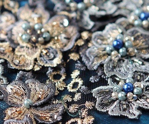 dark blue ball gown 1002-08