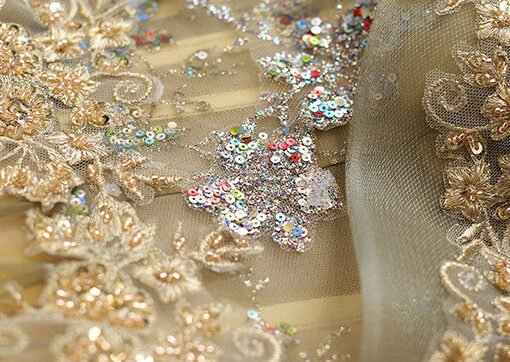 gold lace prom dress 1008-02