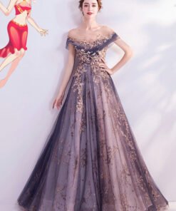 purple formal dress 1003-02