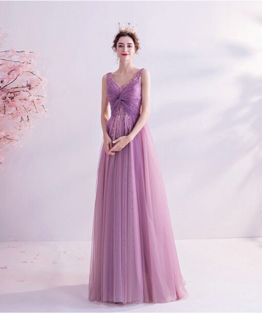 purple pink prom dress 997-05