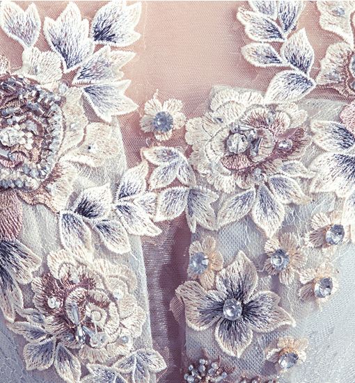 silver cocktail dress 1010-01