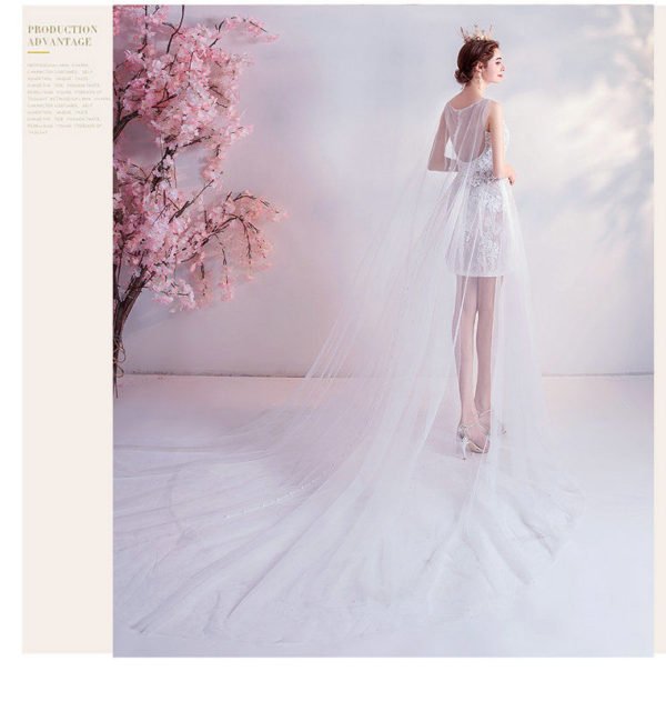 simple white wedding dress 1016-005