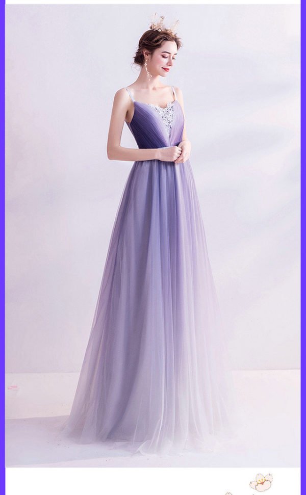 strap prom dress 996-04