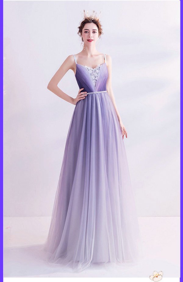 strap prom dress 996-05