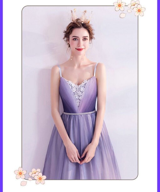 strap prom dress 996-09