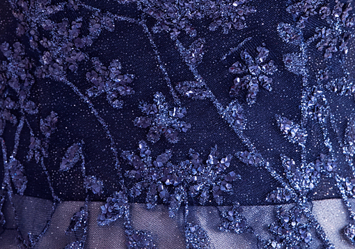 strapless blue prom dress 1013-02