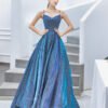 blue sparkle dress 1050-001