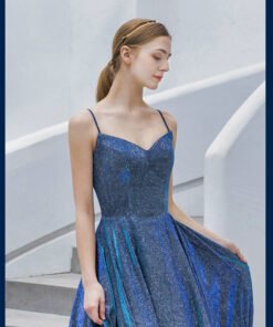 blue sparkle dress 1050-002