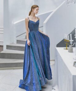 blue sparkle dress 1050-006