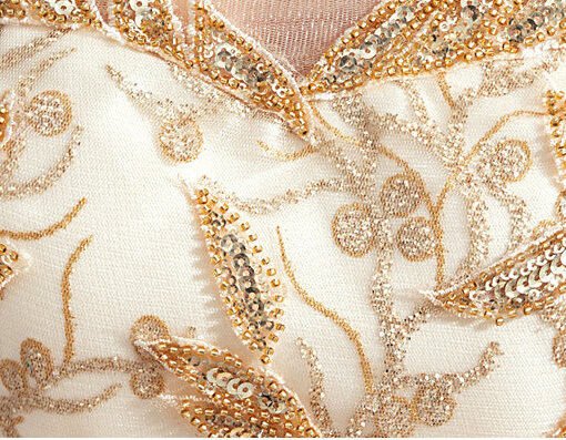 high neck ball gown 1025-001