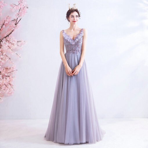 Lavender prom dress 1053-003