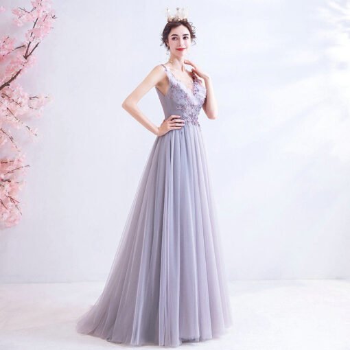 Lavender prom dress 1053-006