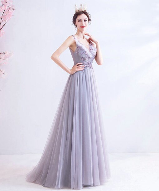 Lavender prom dress 1053-006