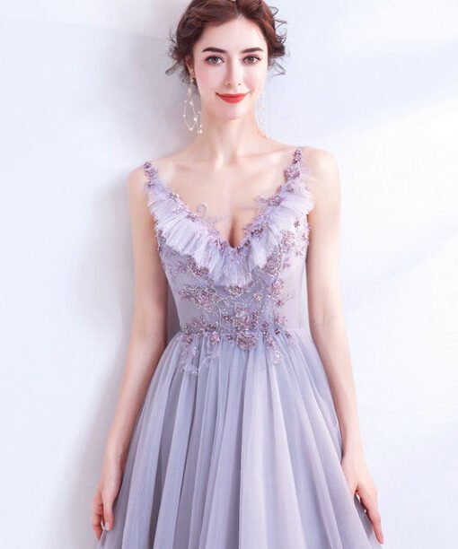 Lavender prom dress 1053-007