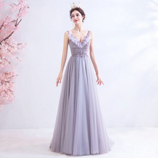 Lavender prom dress 1053-008