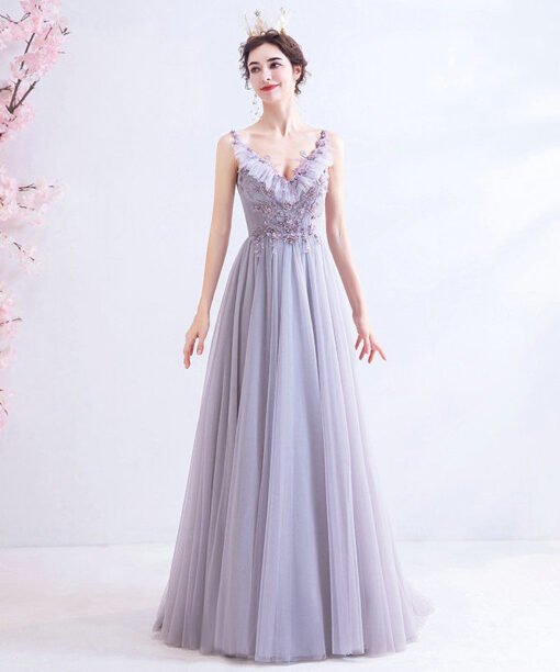 Lavender prom dress 1053-008