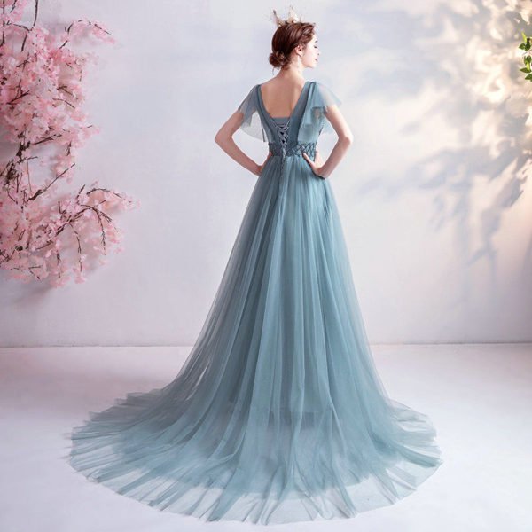 blue long prom dress 1063-005