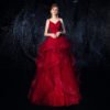 red princess prom dress 1059-002