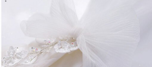 V Neck Bridal Gown White Lace Ball Gown Wedding Dress - Image 6