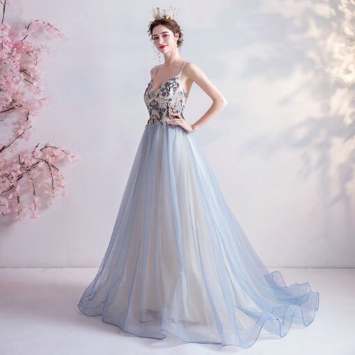 backless prom dress 1078-005