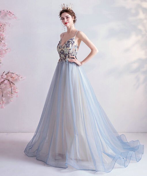 backless prom dress 1078-005